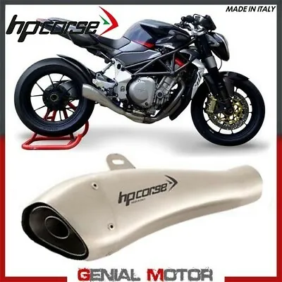 Exhaust Hp Corse Hydroform Satin Mv Agusta Brutale 910 750 2002 > 2011 • $611.49